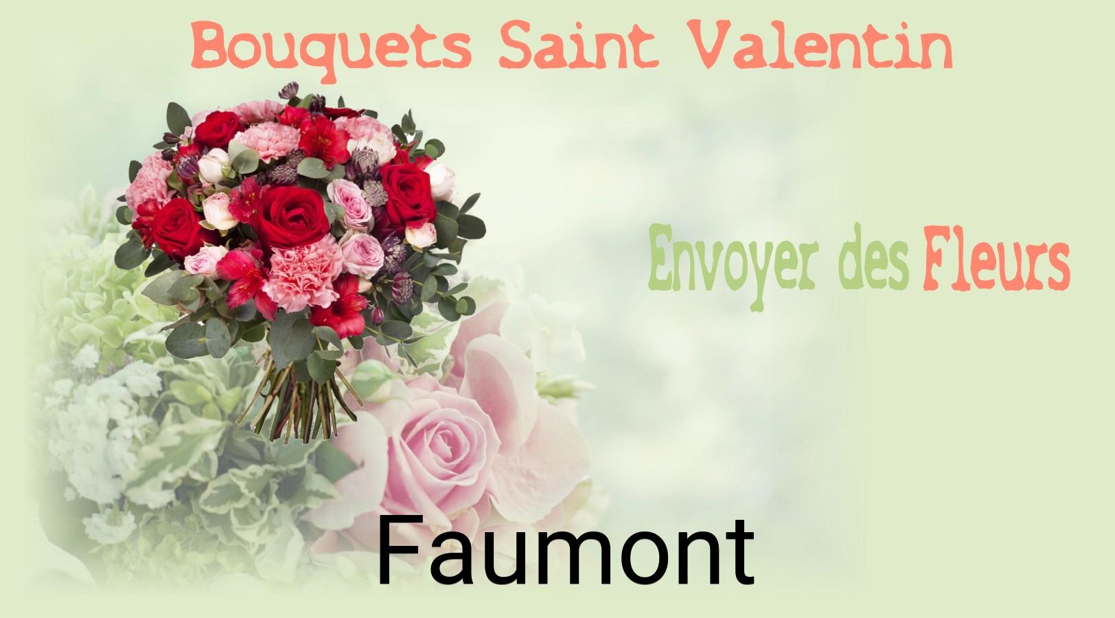 Roses de Saint-Valentin livrées à Faumont